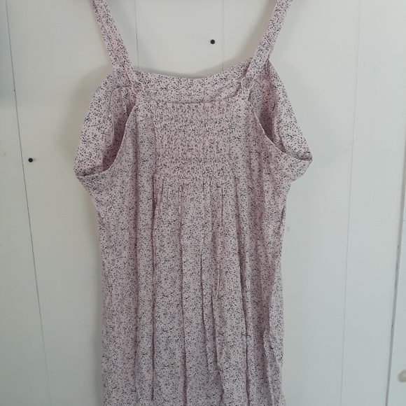 Floral Print Babydoll Adjustable Strap Dress in 2X - Picture 3 of 13